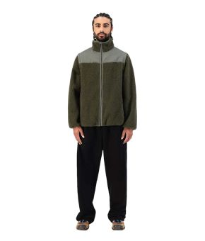 Teddy-Cardigan-Army-Green-1