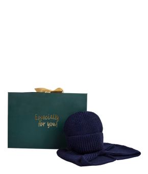 Giftbox Classic Boys Kids Mini Beanie and Col