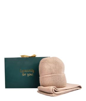 Giftbox Classic Boys Kids Mini Beanie and Scarf