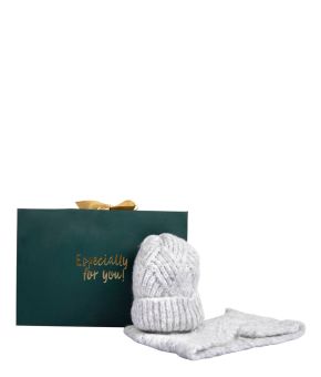 Giftbox Cozy Girls Kids Beanie and Col